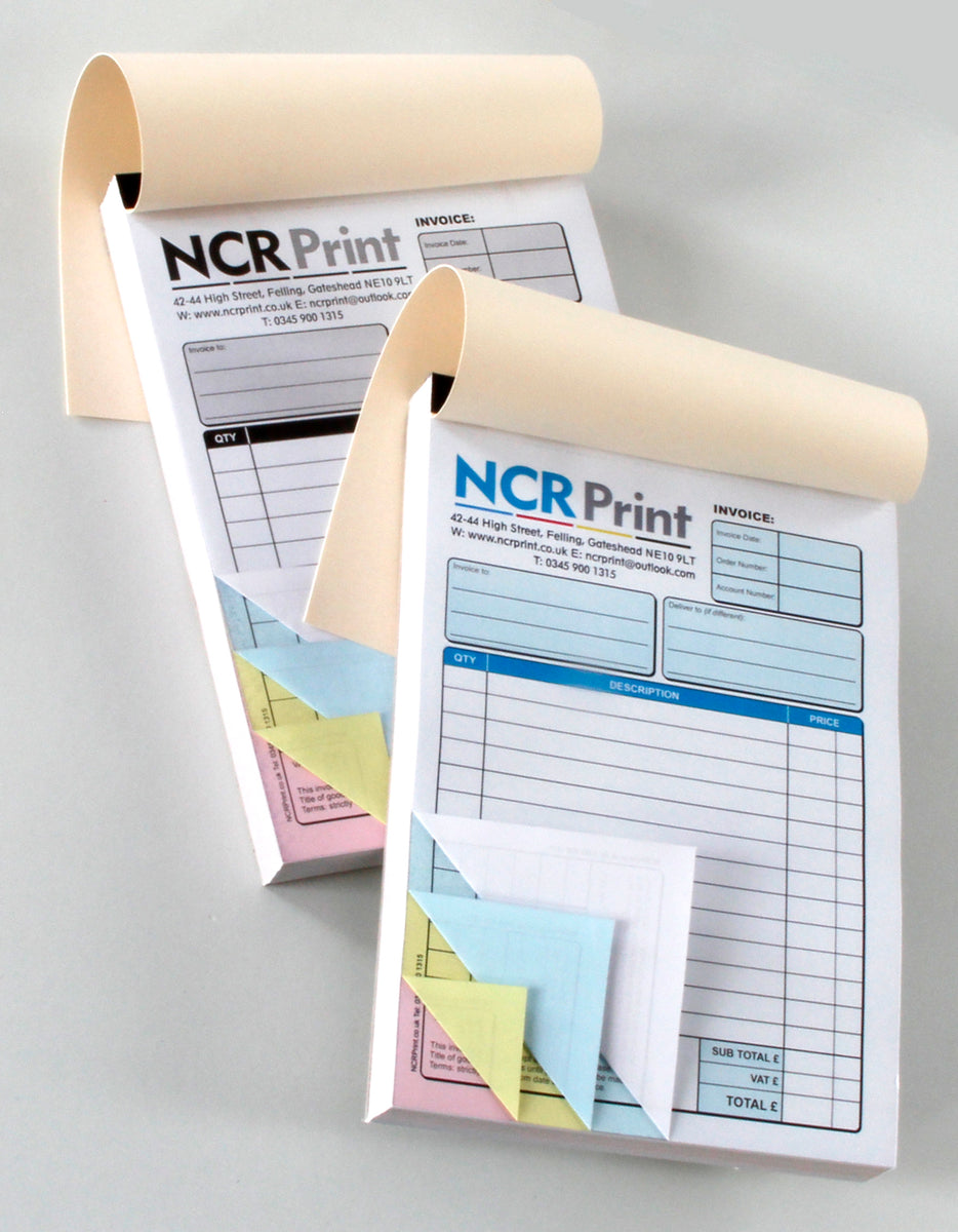 Quadruplicate NCR Pads   – SmileyPrint1